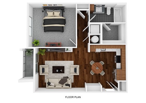 Montane Apartments 3D FP - Apex  at Montane, 80134 